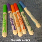 washable markers